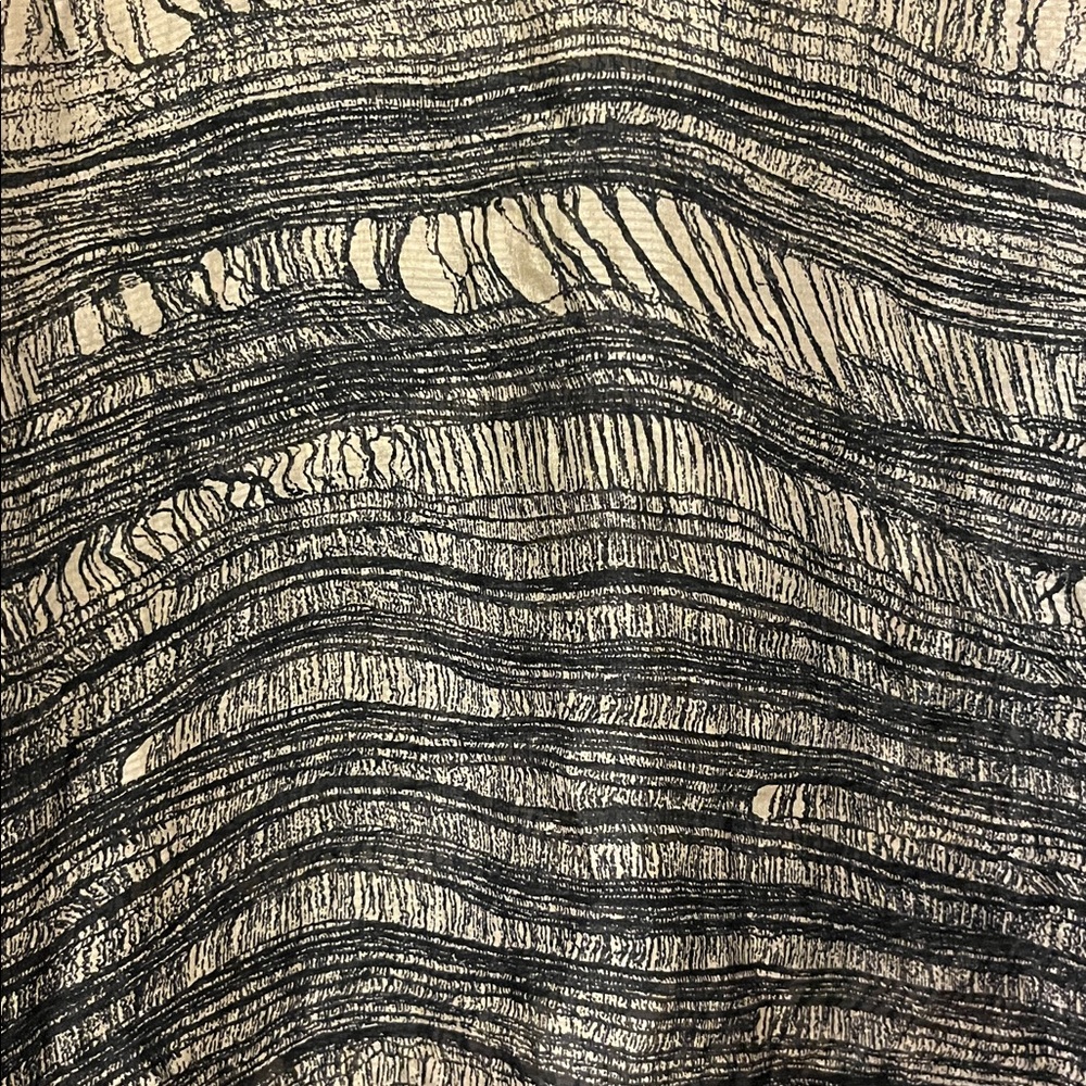 Raquel Allegra Black and Tan Striped top - Picture 5 of 8